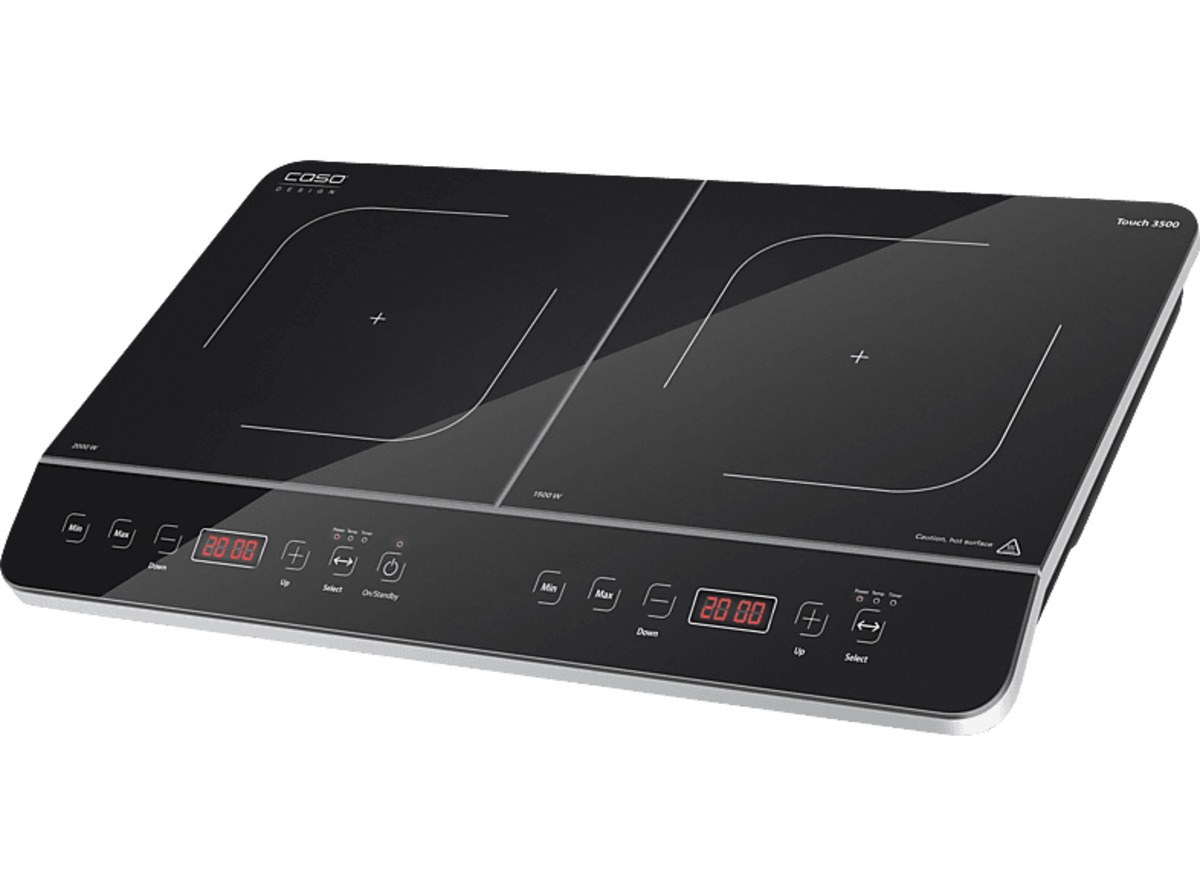 Bild 1 von CASO 2018 Touch 3500 Doppelkocher (Kochfelder: 2), Schwarz