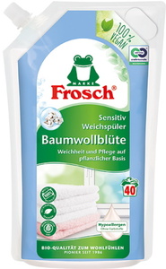 Frosch Sensitiv Weichspüler Baumwollblüte 1L 40WL