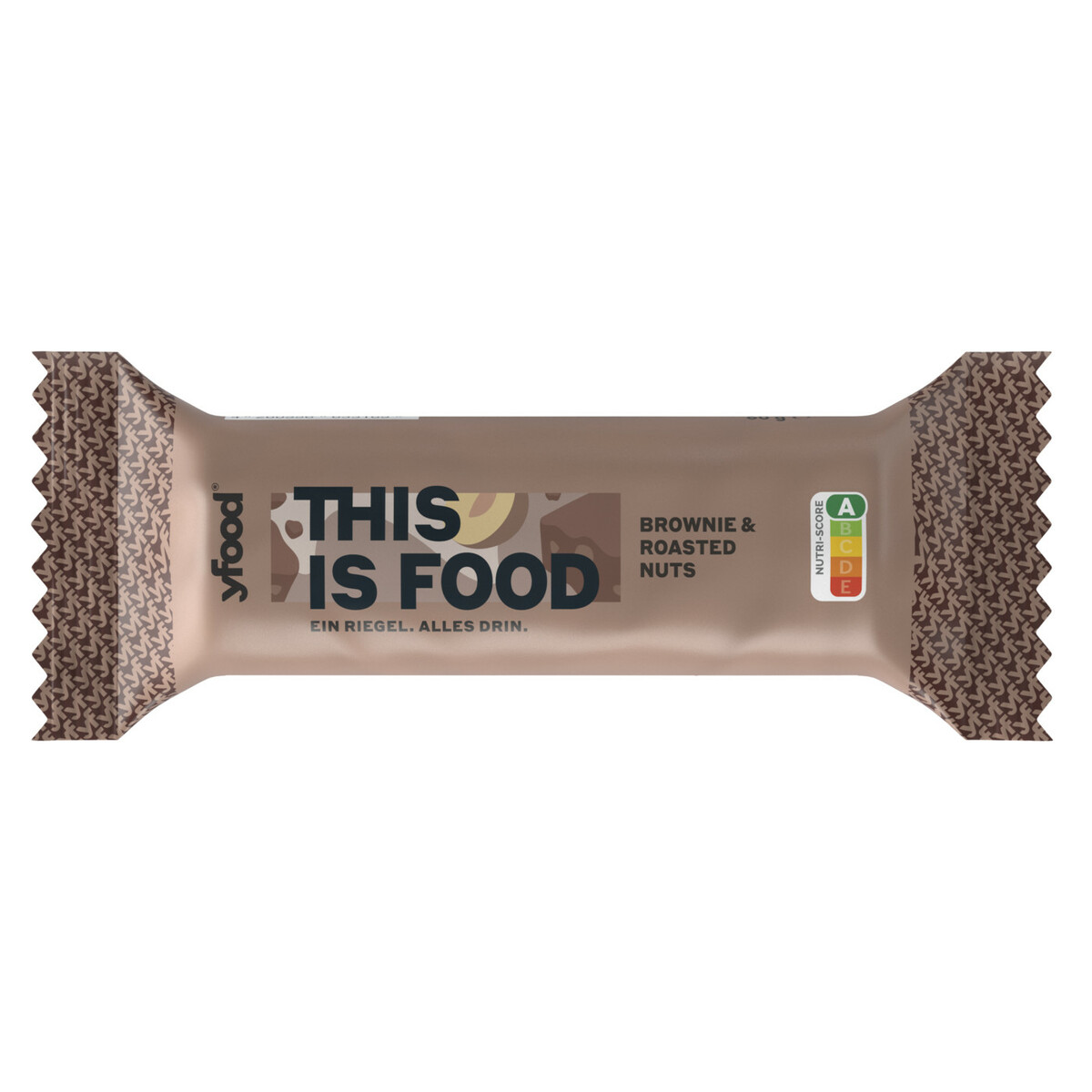 Bild 1 von YFood Riegel Brownie & Roasted Nuts 60G