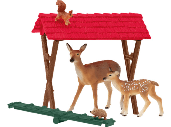 Bild 1 von SCHLEICH 42658 FÜTTERUNG DER WALDTIERE Spielset Mehrfarbig, Mehrfarbig