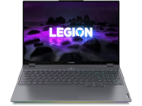 Bild 1 von LENOVO Legion 7, Gaming Premium Notebook, mit 16 Zoll Display, AMD Ryzen™ 7,5800H Prozessor, GB RAM, 1 TB SSD, NVIDIA GeForce RTX™ 3080, Storm Grey (Dunkelgrau), Windows 11 Home (64 Bit), Storm G