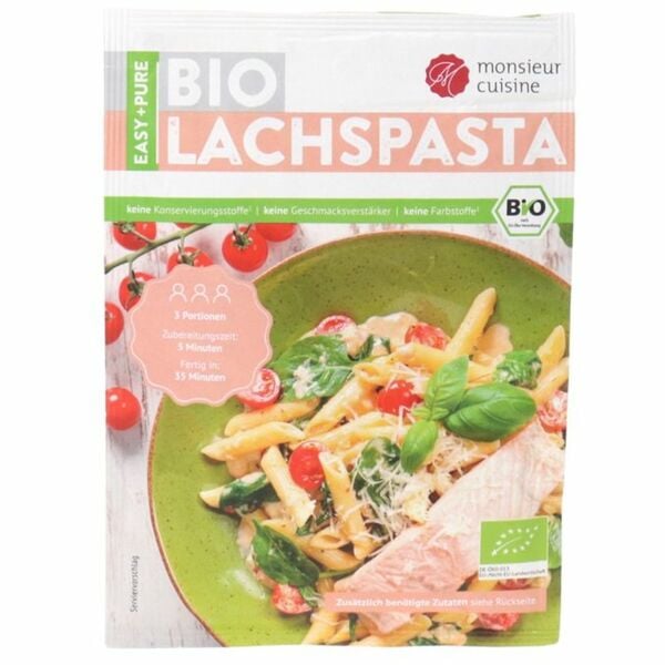 Bild 1 von Easy & Pure 3 x BIO Würzmischung Lachspasta