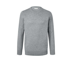 Pullover mit Rundhalsausschnitt, grau