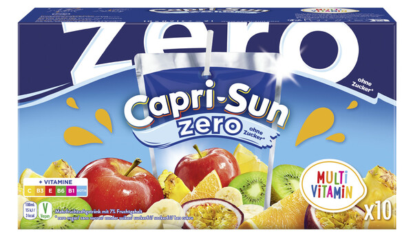 Bild 1 von Capri Sun Multivitamin Zero 10x 0,2L