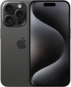 iPhone 15 Pro (128GB) titan schwarz