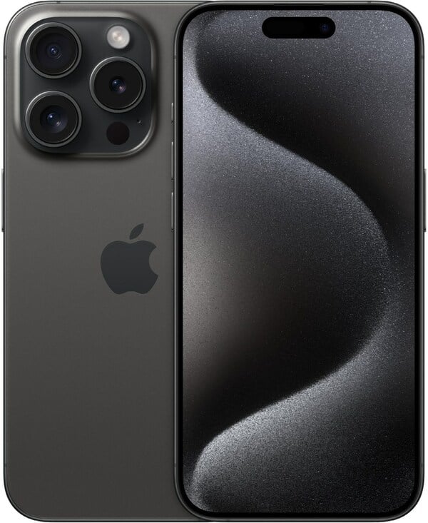 Bild 1 von iPhone 15 Pro (128GB) titan schwarz