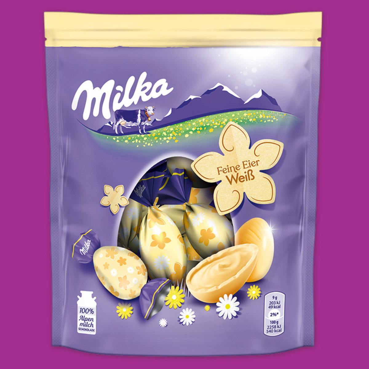 Bild 1 von Milka Feine Eier