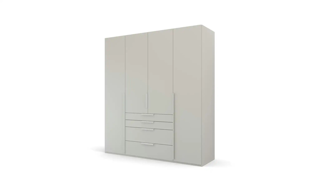 Bild 1 von Drehtürenschrank ¦ grau ¦ Maße (cm): B: 201 H: 223 Schränke > Kleiderschränke > Drehtürenschränke - Sconto