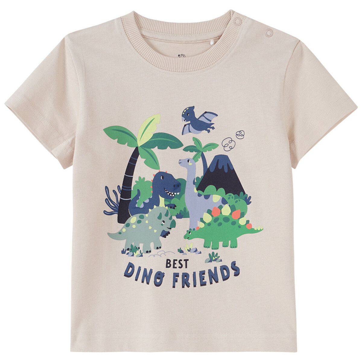 Bild 1 von Baby T-Shirt mit Dino-Motiven BEIGE