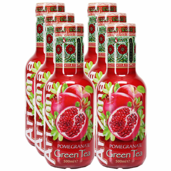 Bild 1 von AriZona Green Tea Pomegranate, 6er Pack (EINWEG) zzgl. Pfand