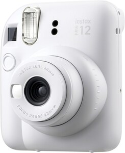 instax Mini 12 Sofortbildkamera clay white