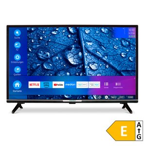 MEDION LIFE® P13207 (MD 30018) Smart-TV, 80 cm (32'') Full HD Display, HDR, PVR ready, Bluetooth®, Netflix, Amazon Prime Video