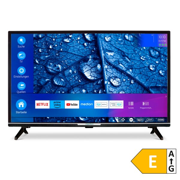 Bild 1 von MEDION LIFE® P13207 (MD 30018) Smart-TV, 80 cm (32'') Full HD Display, HDR, PVR ready, Bluetooth®, Netflix, Amazon Prime Video