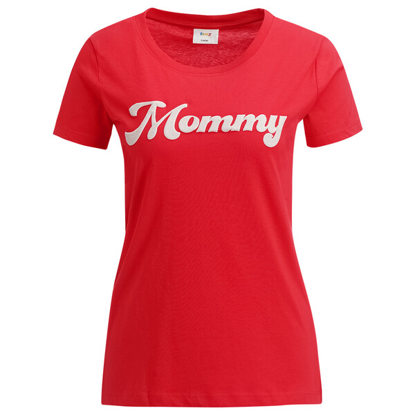 Bild 1 von Damen T-Shirt mit Message-Print ROT