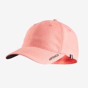 Schirmmütze Tennis-Cap TC 500 Gr. 56 rosa/schwarz EINHEITSFARBE