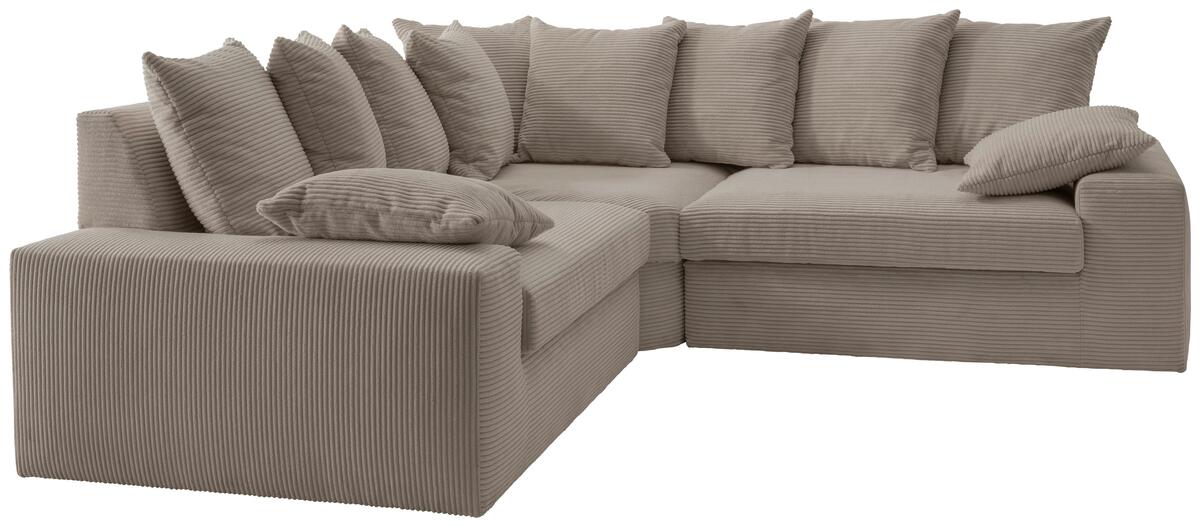 Bild 1 von Wohnlandschaft Sassari Graubraun Cord, Graubraun