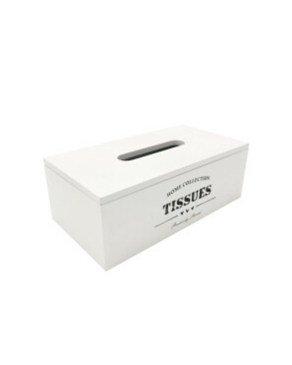 Bild 1 von Papiertuchspender mit Schriftzug, ca. 25,5 x 13,5 x 9 cm, weiß