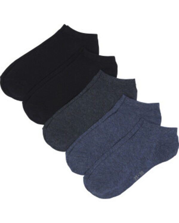 Bild 1 von Sneakersocken Unisex, 5er-Pack, Ergee, dunkelblau