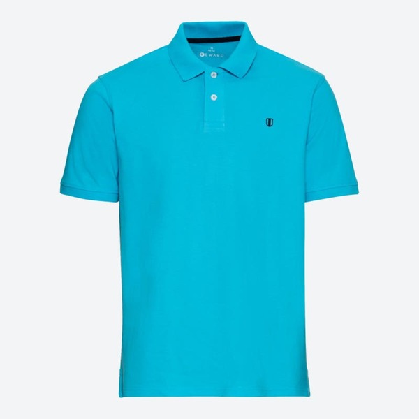 Bild 1 von Herren-Poloshirt aus Piqué, Turquoise