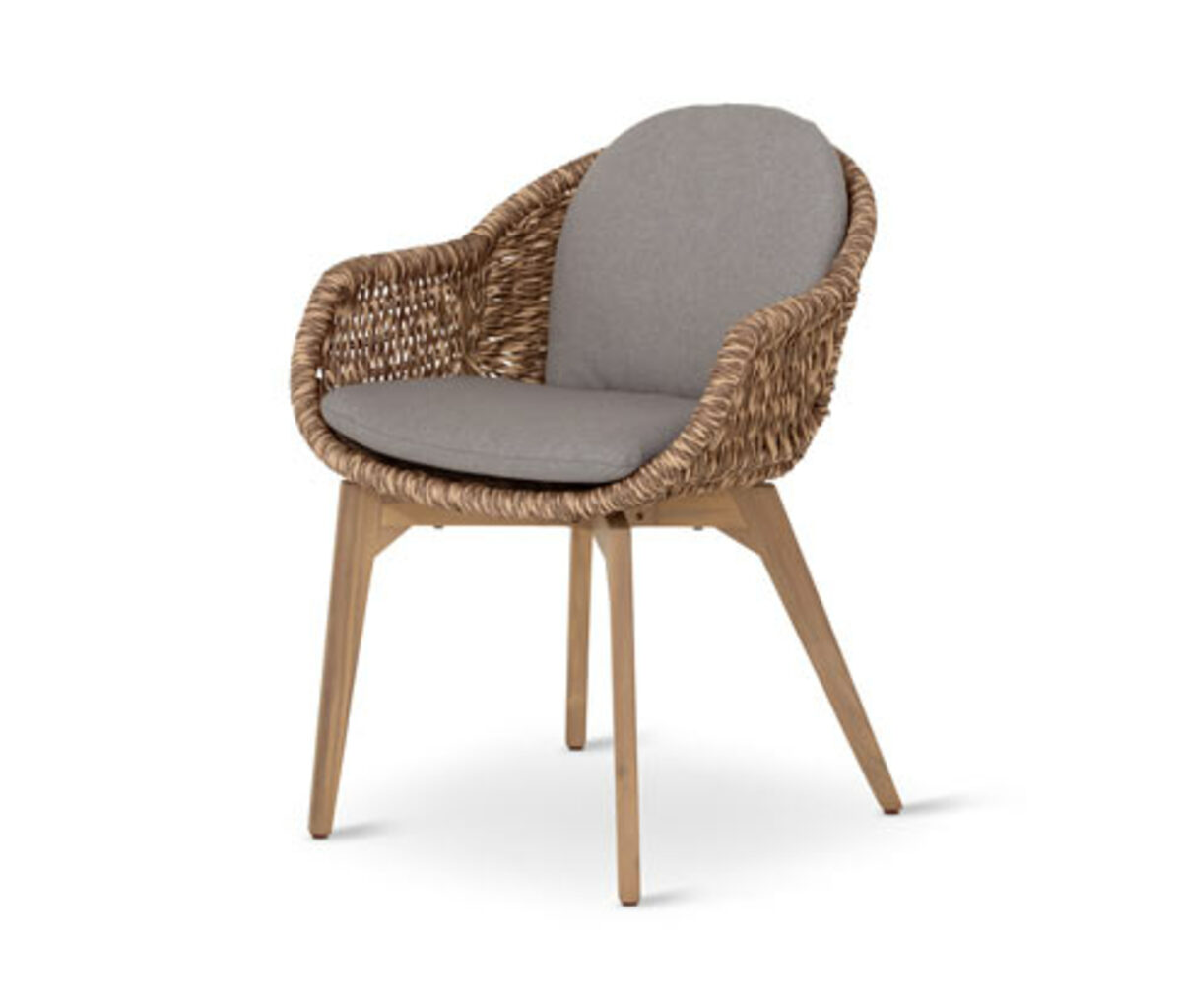 Bild 1 von Premium-Schalenstuhl mit Polyrattangeflecht