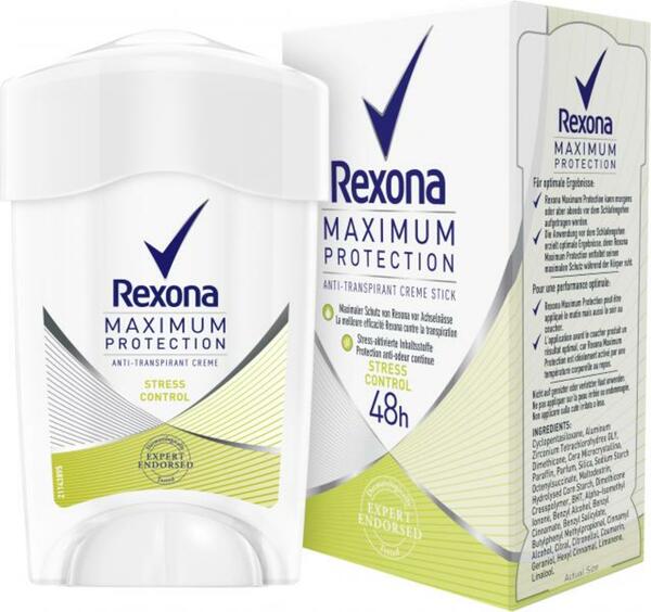Bild 1 von Rexona Maximum Protection Anti-Transpirant Deo Creme Stress Control