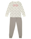 Bild 1 von Pyjama mit Glitzer, Y.F.K., 2-tlg. Set, verschiedene Designs, hellgrau