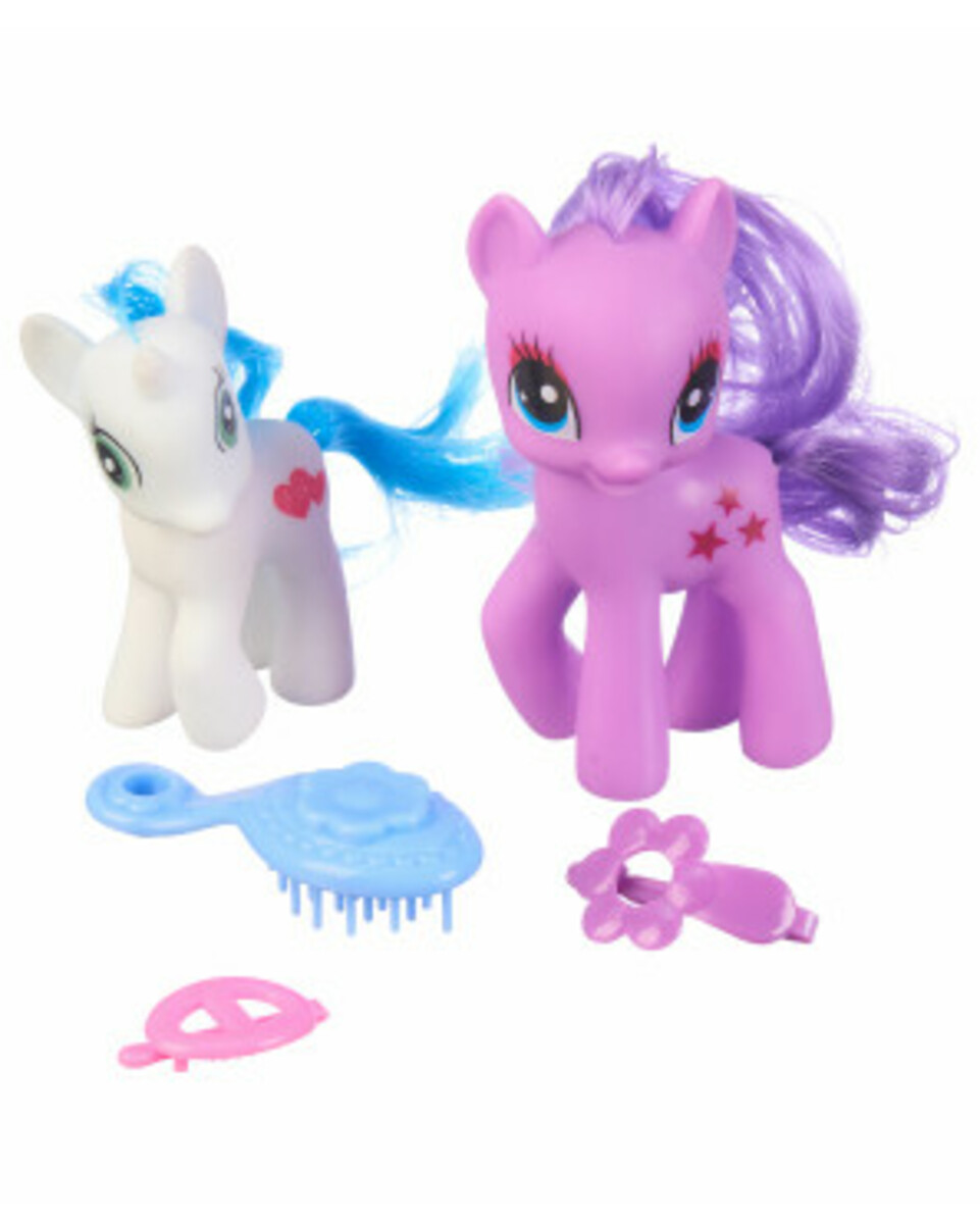 Bild 1 von Spielset, Pferd + Einhorn, weiß/lila