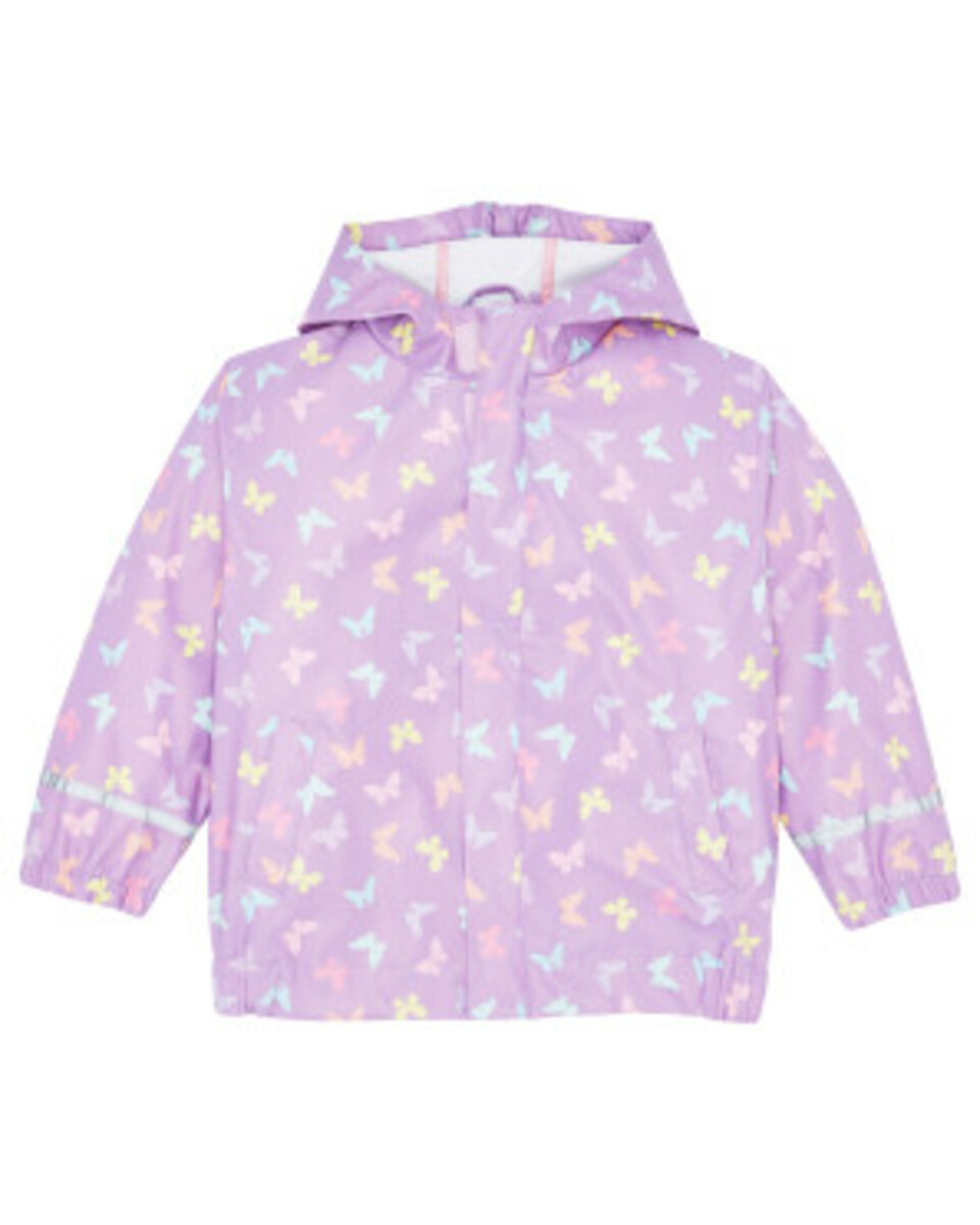 Bild 1 von Funktionale Regenjacke, Kiki & Koko, wasserdichtes Obermaterial, lila