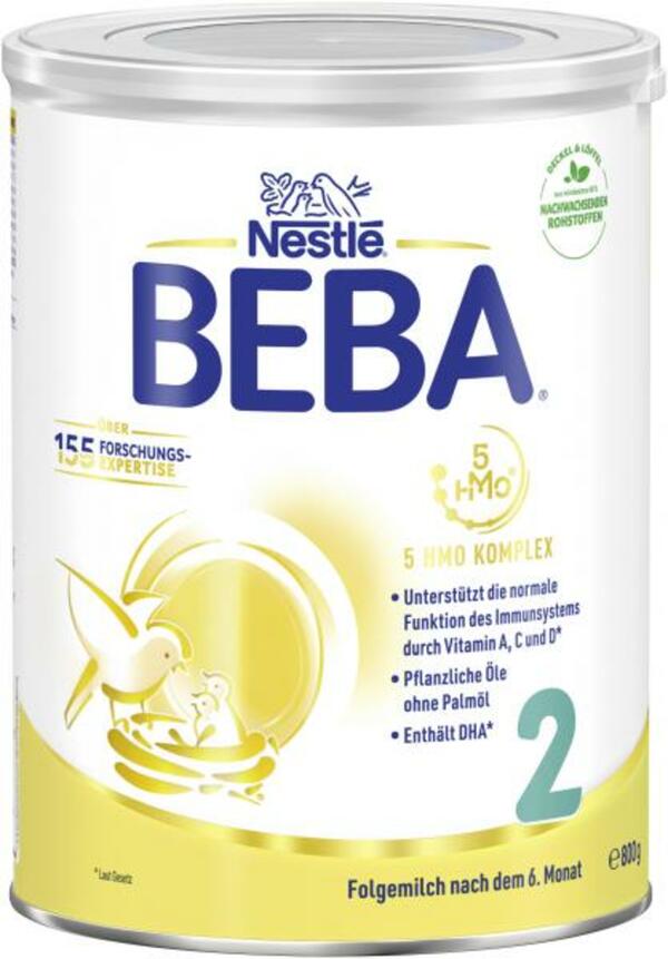 Bild 1 von Nestlé Beba Folgemilch 2 nach dem 6. Monat