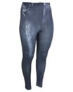 Bild 1 von Leggings in Jeansoptik, Janina curved, elastischer Bund, Denim black