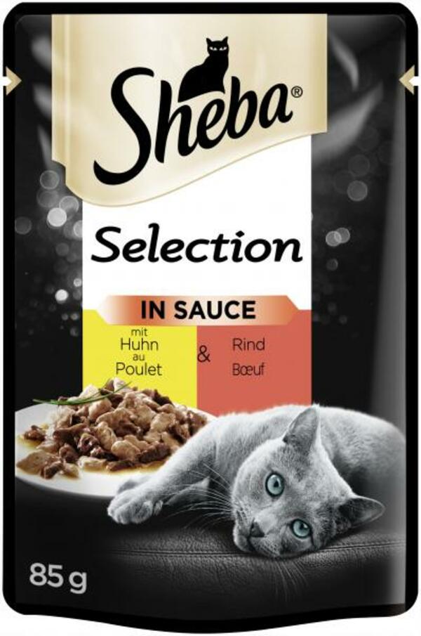 Bild 1 von Sheba Selection in Sauce mit Huhn & Rind