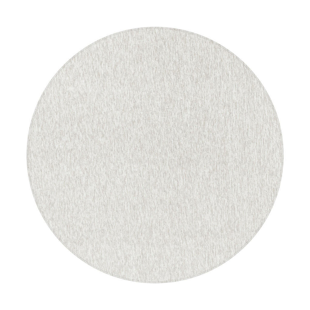 Bild 1 von Novel Flachwebeteppich Nizza, Creme, Textil, Uni, rund, Oeko-Tex® Standard 100, pflegeleicht, Teppiche & Böden, Teppiche, Runde Teppiche