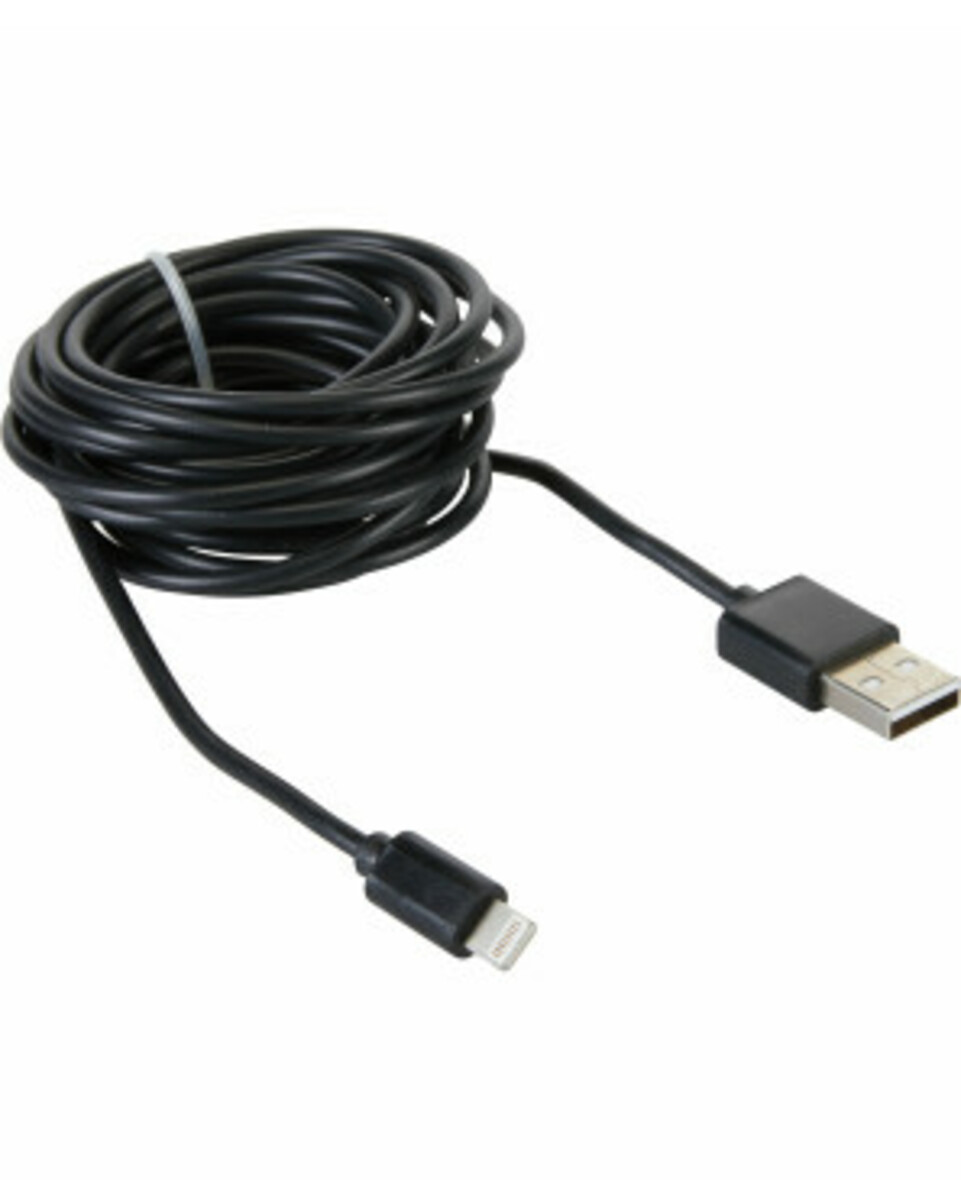 Bild 1 von Lade- und Datenkabel, Lightning, schwarz