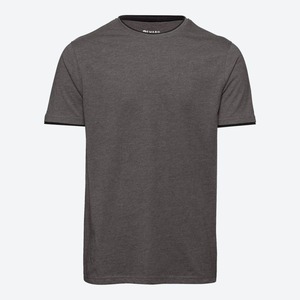 Herren-T-Shirt in Layer-Optik, Dark-gray