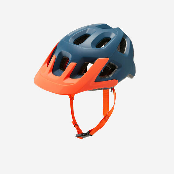 Bild 1 von Fahrradhelm Mountainbike Expl 500 Kinder blau Blau|orange