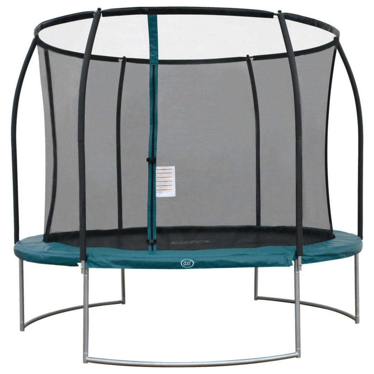 Bild 1 von Trampolin, Grün, Schwarz, Metall, Kunststoff, rund, 311x261x311 cm, EN 71, CE, Outdoor Spielzeug, Trampoline