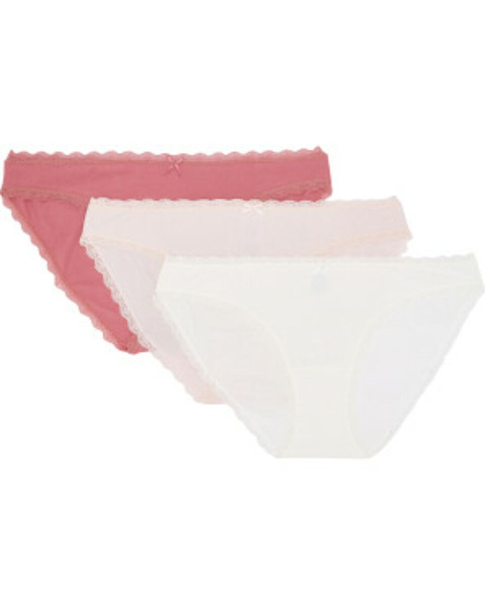 Bild 1 von Slips, 3er-Pack, Identic Nature, rosa