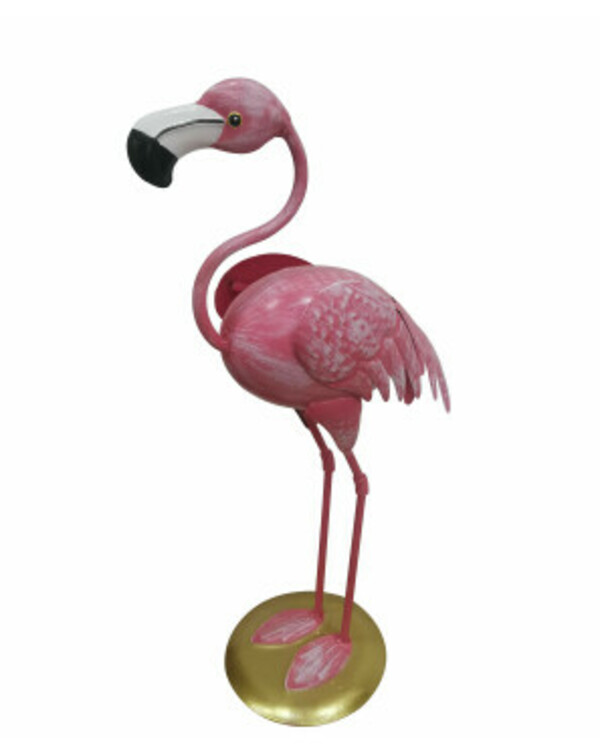 Bild 1 von Garten Deko-Flamingo, ca. 41 x 10 x 31,5 cm, rosa
