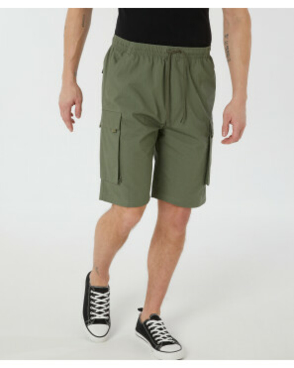Bild 1 von Lässige Cargo-Shorts, X-Mail, Bermudalänge, Khaki