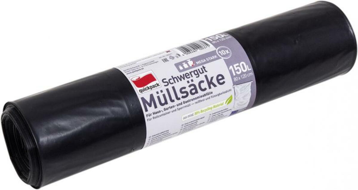 Bild 1 von Quickpack Schwergut-Müllsacke 150 Liter