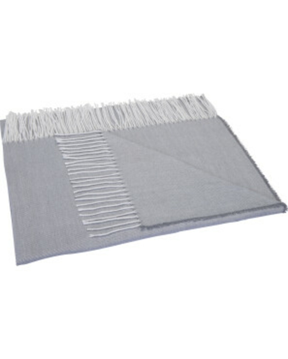 Bild 1 von Wohndecke Kaschmiroptik, Home & Deko, ca. 120 x 160 cm, hellgrau