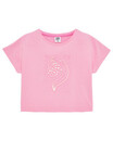 Bild 1 von Einhorn T-Shirt, Kiki & Koko, cropped, neon rosa