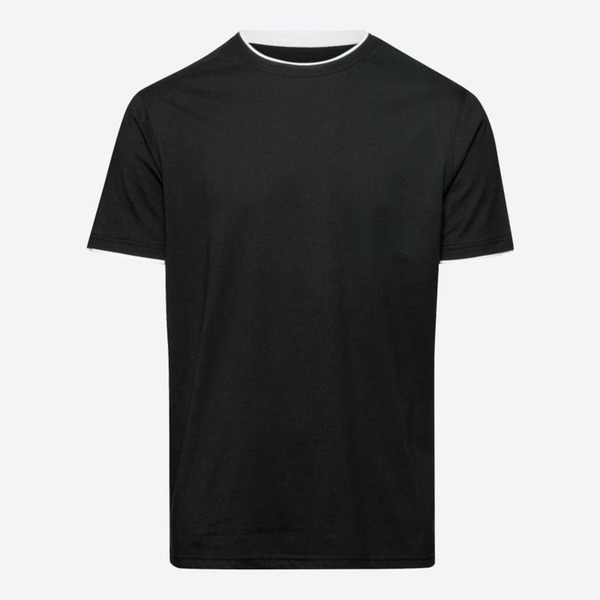 Bild 1 von Herren-T-Shirt in Layer-Optik, Black