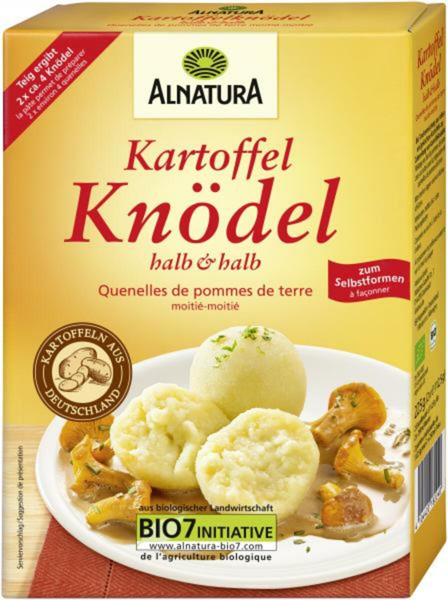 Bild 1 von Alnatura Kartoffelknödel halb & halb