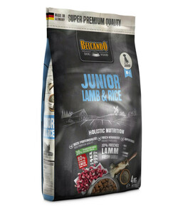 BELCANDO® Trockenfutter für Hunde Junior, Lamb & Rice