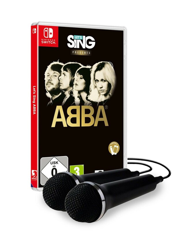 Bild 1 von Let's Sing ABBA + 2 Mikrofone Nintendo Switch-Spiel