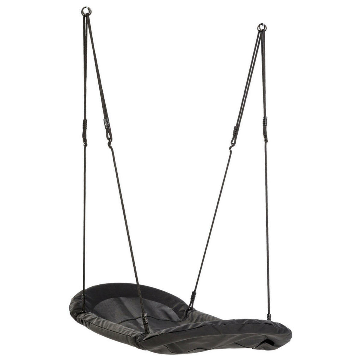 Bild 1 von Nestschaukel, Schwarz, Metall, Kunststoff, 70x6x170 cm, EN 71, CE, Spielzeug, Kinderspielzeug