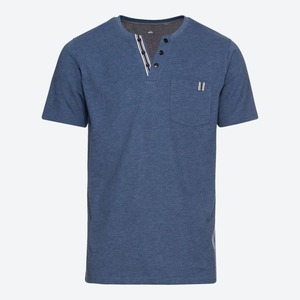 Herren-T-Shirt mit Brusttasche, Blue