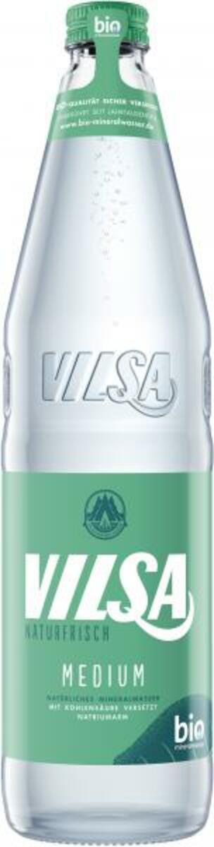 Bild 1 von Vilsa Naturfrisch Mineralwasser medium (Mehrweg)