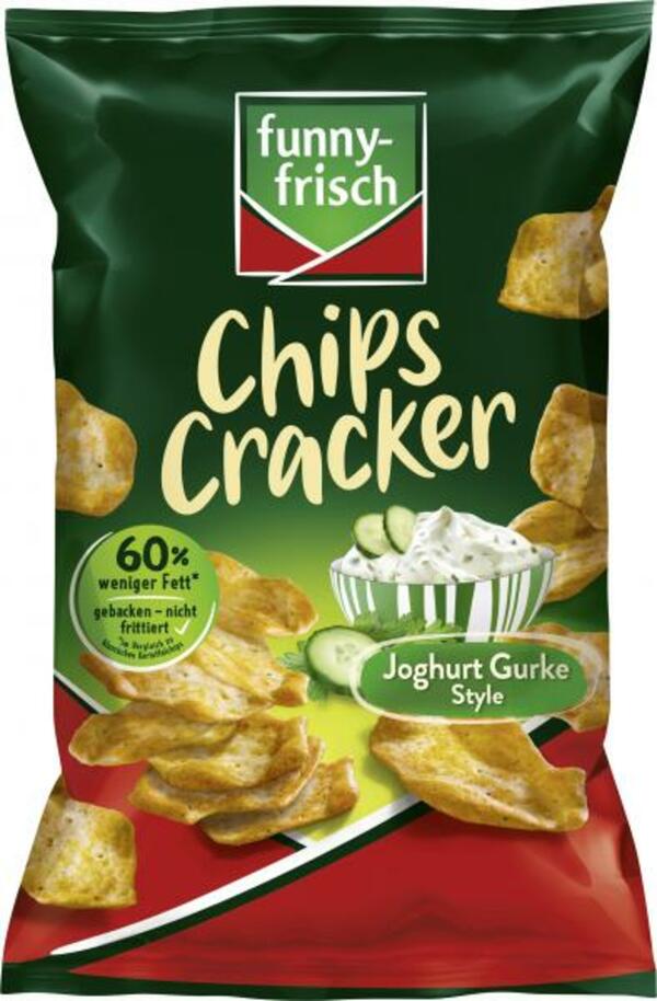 Bild 1 von Funny-frisch Chips Cracker Joghurt Gurke Style